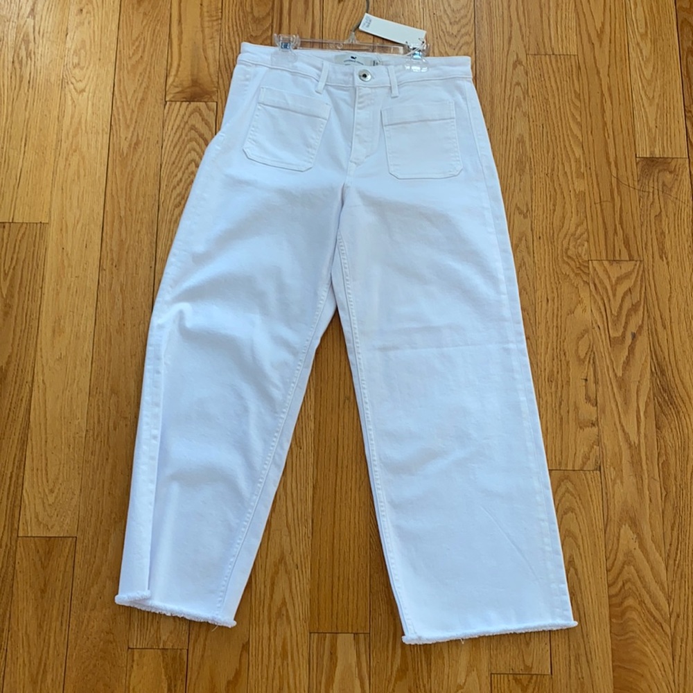 New w/ tags Vineyard Vines High Rise Crop Denim